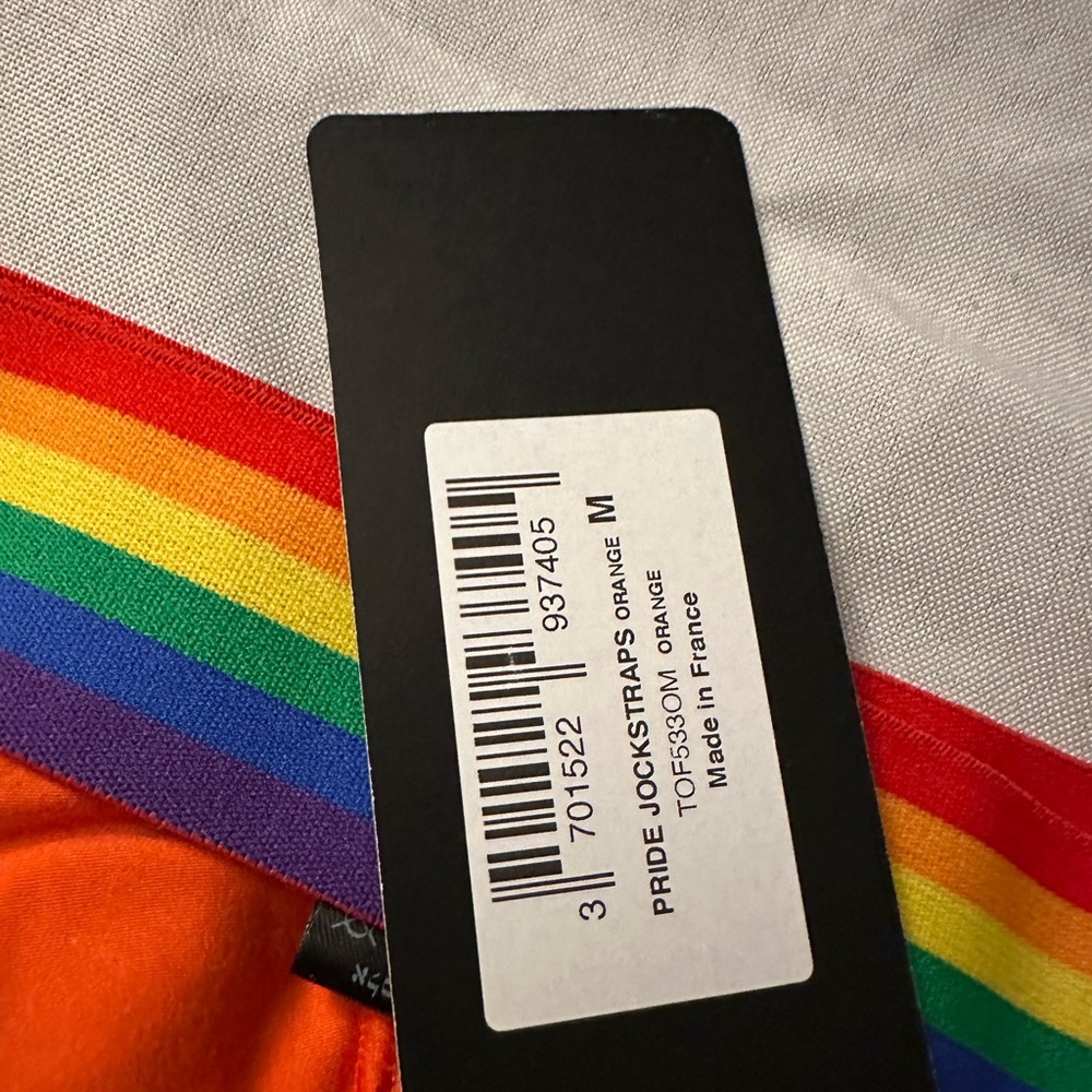 TOF Paris pride jockstraps size medium NWT - Picture 4 of 5